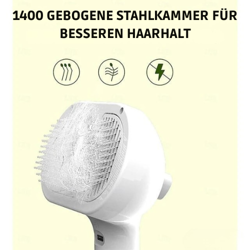 Hundehaarentferner – Wiederaufladbar – Mit Dampf – Für Haustiere