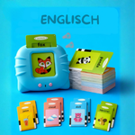 Lernspielzeug Dinosaurier – Interaktive Sprachkarten – Fördert Sprachentwicklung