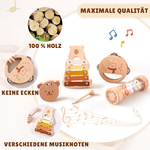 Musikalisches Lernspielzeug – Bär Xylophon – Fördert Kreativität und Musikalität – Für Kinder