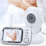 Nachtsicht-Babyphone | Kabelloses Babyphone mit Audio, Nachtsicht, Schlafliedern und Erinnerungsfunktion