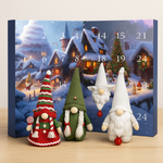 Zauberwald-Gnom Adventsbox – 24 Tage Plüsch-Gnome zur Weihnachtszeit