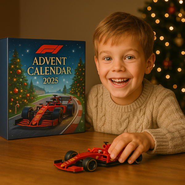 Rennsport-Adventskalender 2025 – 24 Mini-F1-Wagen für Motorsportfans
