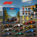 Rennsport-Adventskalender 2025 – 24 Mini-F1-Wagen für Motorsportfans