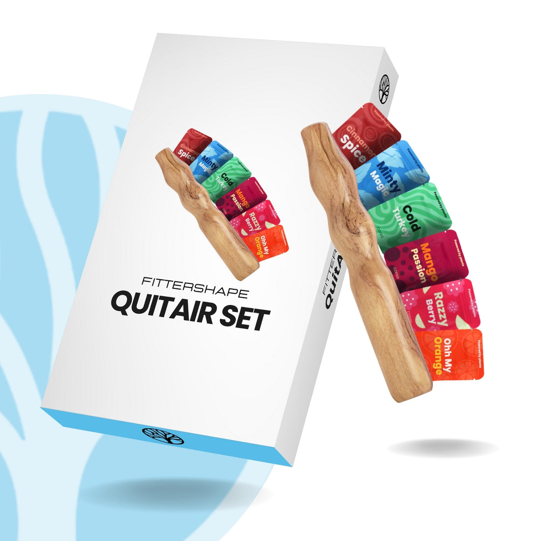 QuitAir Rauchstopp-Set | Natürliche Alternative zum Rauchen und Vapen