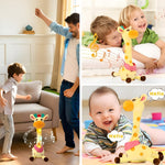 Musik-Spielzeug Giraffe – Mit Lichtern – Für Babys – Interaktives Spielzeug