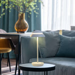 Aura-Licht Kabellose Tischlampe | Stilvolle, dimmbare LED-Beleuchtung