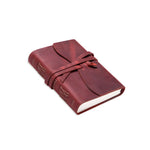 Leder-Tagebuch – Mit Band – Handgefertigt – Für Notizen und Tagebucheinträge