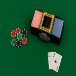 Automatischer Kartenschuffler – Für Zwei Decks – Einfach zu Bedienen – Für Kartenspiele
