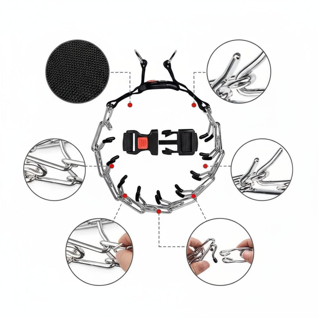 Hundehalsband – Robustes Design – Verstellbar – Für Hunde aller Größen