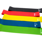Trainings Elastische Bänder – Für Krafttraining und Flexibilität – Set mit 5 Farben