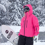 Winterjacke – Wasserdicht – Verstellbare Kapuze – Zum Skifahren und Snowboarden