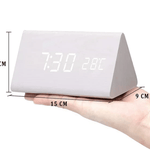 Wecker – Holzoptik – Temperaturanzeige – Für Schlafzimmer