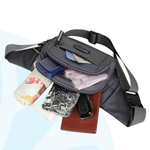 Sport Bauchtasche – Wasserdicht – Mit mehreren Fächern – Für Reisen und Outdoor-Aktivitäten