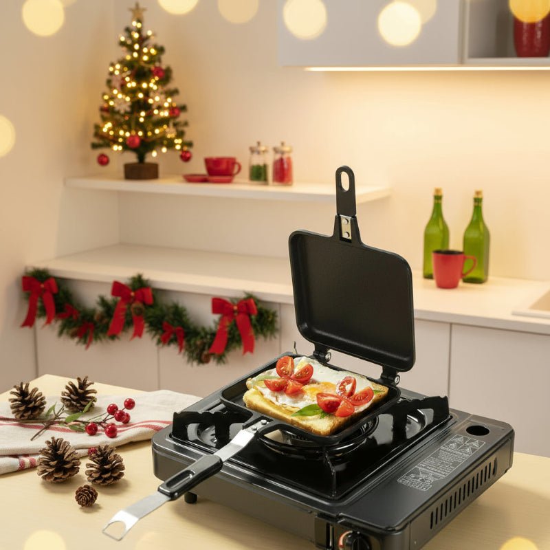 Sandwichmaker – Antihaftbeschichtung – Für schnelle Zubereitung von Toasts