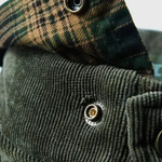 Flanelljacke mit Fleece – Mit Knöpfen – Für Herren – Ideal für kaltes Wetter