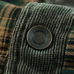 Flanelljacke mit Fleece – Mit Knöpfen – Für Herren – Ideal für kaltes Wetter