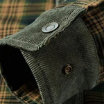 Flanelljacke mit Fleece – Mit Knöpfen – Für Herren – Ideal für kaltes Wetter