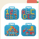 Kreatives Bau Set – Dinosaurier mit Schraubendreher – Fördert Kreativität