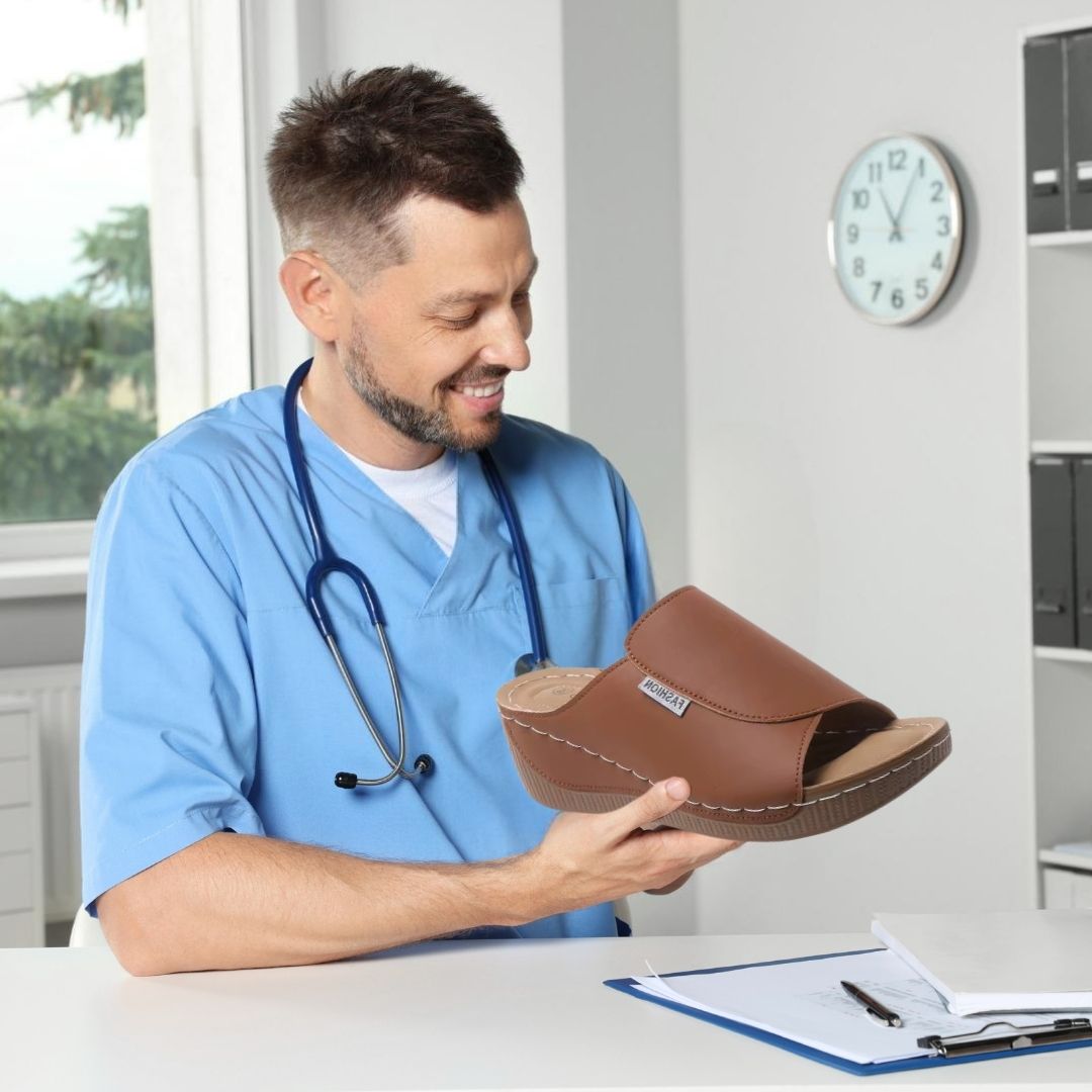 SoleScape Orthopädische Sandalen | Komfort Pantoletten