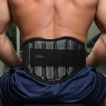 Lendenwirbelstützbandage – Atmungsaktiv – Für Rückenstütze und Training – Verstellbar