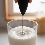 Milchaufschäumer – Tragbar – Für Kaffee und Getränke – Mit einfachem Knopfdruck