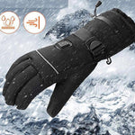 Wiederaufladbare beheizbare Handschuhe – wasserdicht – für kalte Tage und Outdoor-Aktivitäten