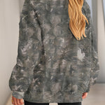 Oversized Sweatshirt – Camouflage Design – Für Freizeit und Alltag