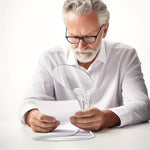 Vergrößerungslupe – 5x Vergrößerung – Tragbar und Flexibel – Für Lesen und Details