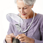 Vergrößerungslupe – 5x Vergrößerung – Tragbar und Flexibel – Für Lesen und Details