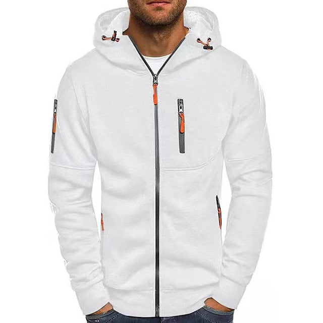 Herren Hoodie – Mit Reißverschluss – Für Alltag und Freizeit