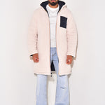 Komfort Fleece-Teddyjacke Herren – Kapuze & Thermo-Wärme