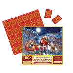 Festliches Puzzle-Countdown-Erlebnis – 1008 Teile Weihnachts-Puzzle