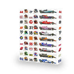F1 Racing Countdown 2025 – Adventskalender mit 24 Formel-1 Mini-Cars
