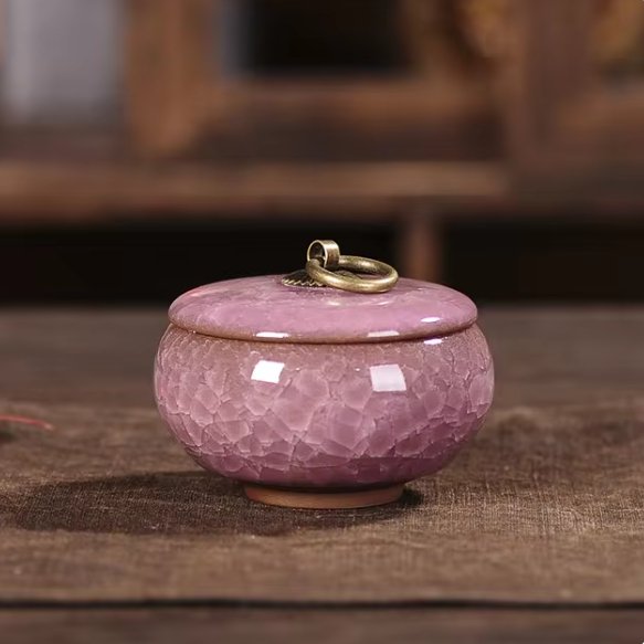 Handgefertigte Keramikurne – Für Haustiere – Elegant und zeitlos