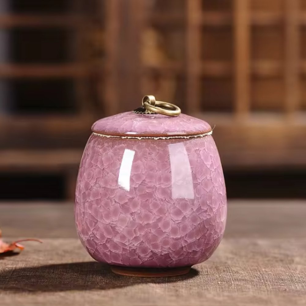 Handgefertigte Keramikurne – Für Haustiere – Elegant und zeitlos