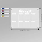 Wöchentlicher Planer – Magnetisch – Mit Marker – Für Kühlschrank und Büro