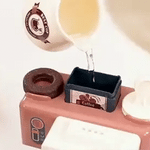 Kaffee- und Dessert-Spielset – Bunte Leckereien – Fördert kreatives Spiel – Für Kinder