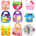 DIY Kreatives Bastelset Kinder | Nähset Tiere aus Filz nähen lernen ab 5 Jahren