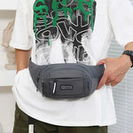 Sport Bauchtasche – Wasserdicht – Mit mehreren Fächern – Für Reisen und Outdoor-Aktivitäten