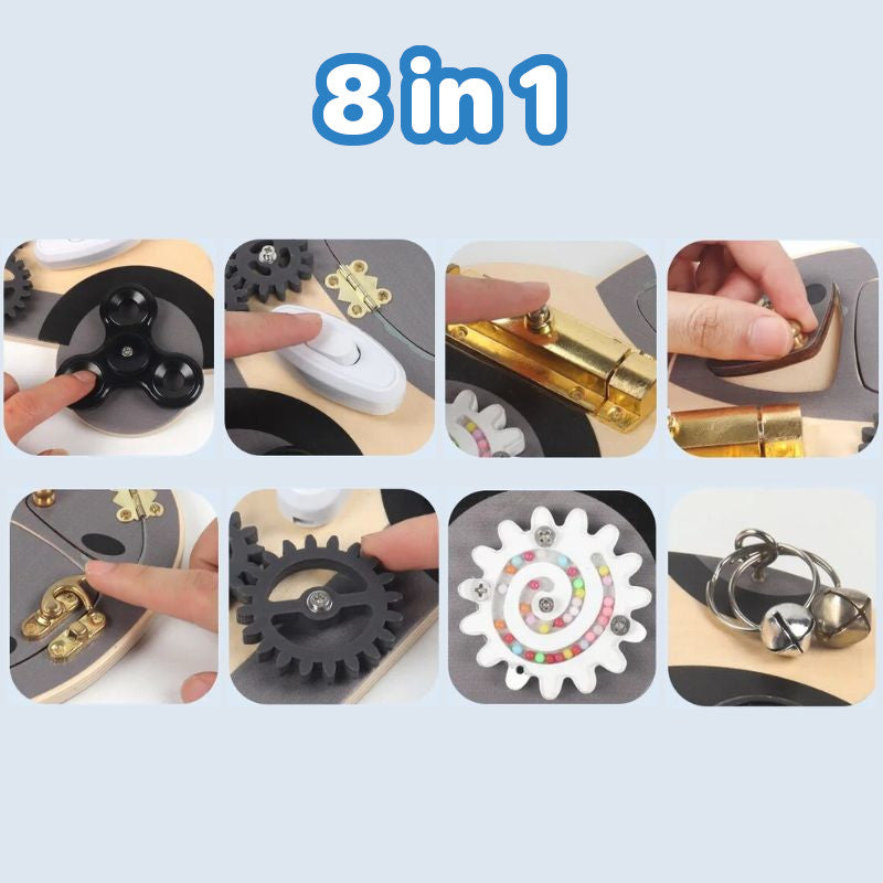 Lernspielzeug Auto mit beweglichen Teilen – Fördert Feinmotorik – Für Kinder