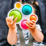 Fidget-Spiel – Bunte Pop-Elemente – Stimuliert die Sinne – Für Kinder