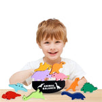 Animal Balance Spielzeug – Mit Bunte Tierspielfiguren – Fördert Koordination und Geduld