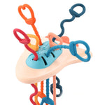 Lernspielzeug Fidget – Mit flexiblen Ringen und Tasten – Fördert Motorik und Spaß