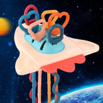 Lernspielzeug Fidget – Mit flexiblen Ringen und Tasten – Fördert Motorik und Spaß