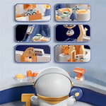 Raumfahrt Spielzeug Set – Mit Fahrzeugen und Rakete – Fördert Kreativität und Rollenspiele