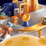 Raumfahrt Spielzeug Set – Mit Fahrzeugen und Rakete – Fördert Kreativität und Rollenspiele