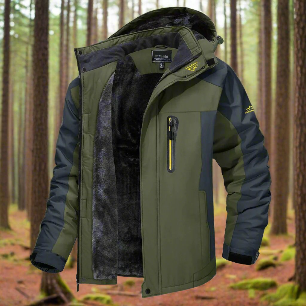 Winterjacke Herren – Wasserabweisend Gefüttert – Für Outdoor und Alltag