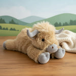 Plüschtier – Highland Cow – Weich und Kuschelig – Für Kinder