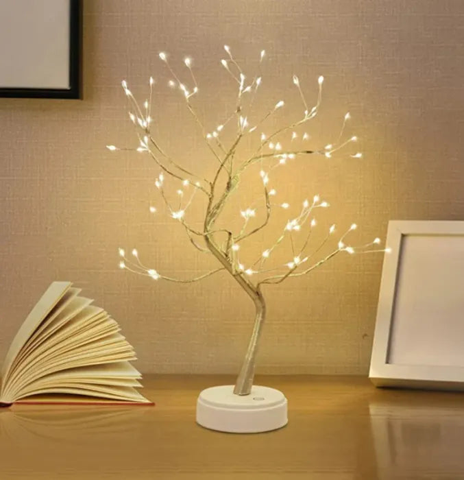 Lichtbaum – Weihnachtsbeleuchtung mit warmweißem Schein