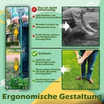 Unkrautentferner – Stehend – Einfach zu benutzen – Für Garten und Rasen